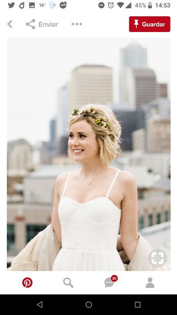  Peinados para novias con pelo corto - 4
