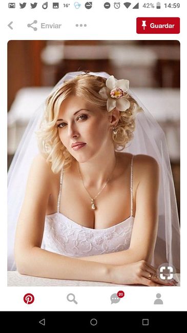  Peinados para novias con pelo corto - 22