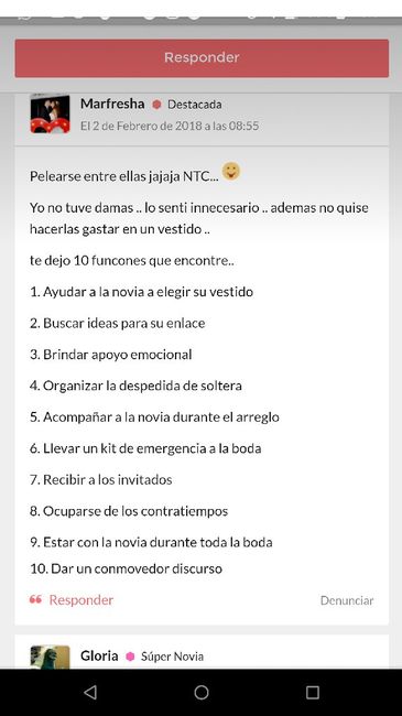 ¿son necesarias las damas de honor? - 1