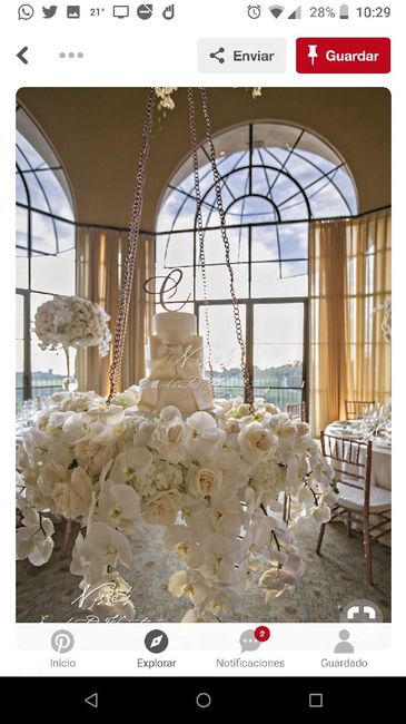 Hanging & Chandelier Wedding Cakes - 3