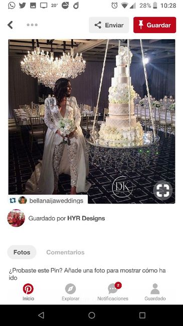 Hanging & Chandelier Wedding Cakes - 5