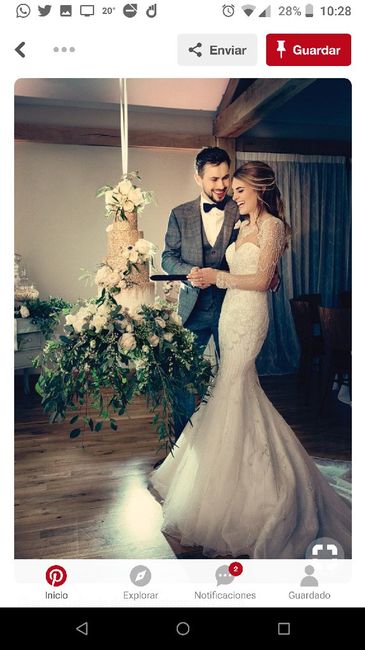 Hanging & Chandelier Wedding Cakes - 7