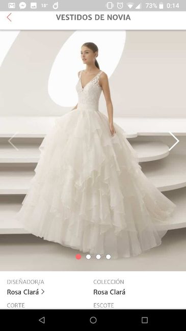 Vestidos novia Rosa Clara primavera-verano 2019 - 5