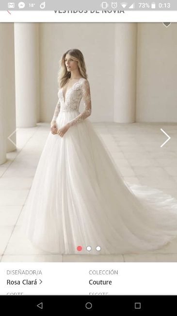 Vestidos novia Rosa Clara primavera-verano 2019 - 6