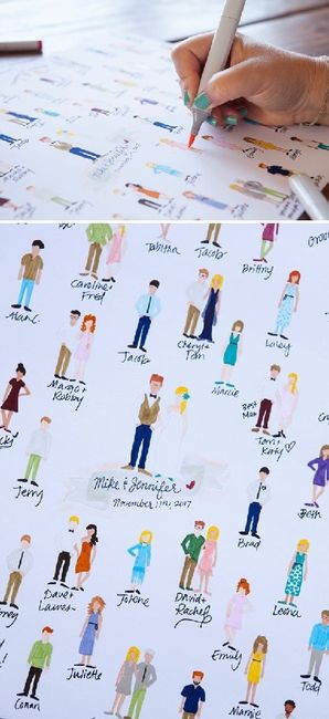 Guest Book diferentes - 17