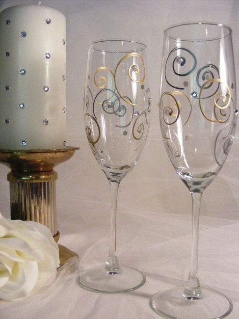 Copas de Novios diy - 9