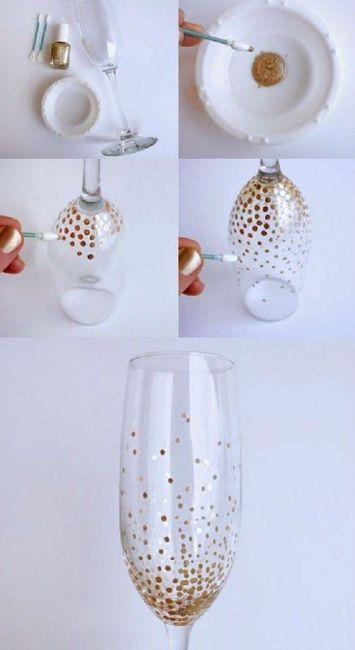 Copas de Novios diy - 11