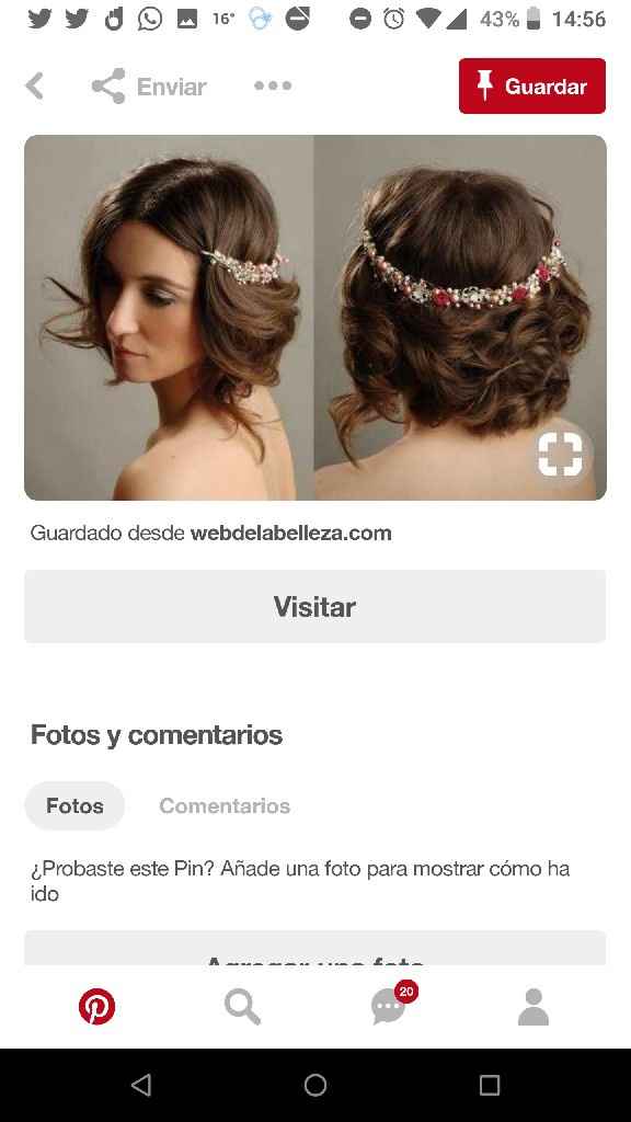  Peinados para novias con pelo corto - 15