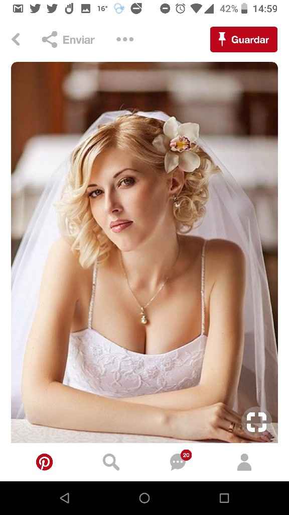  Peinados para novias con pelo corto - 22