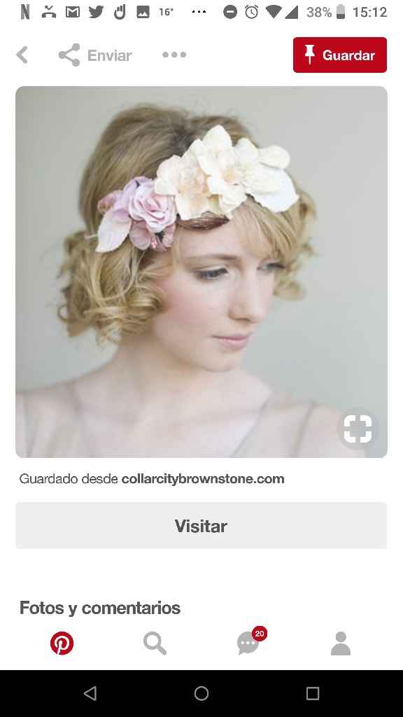  Peinados para novias con pelo corto - 29