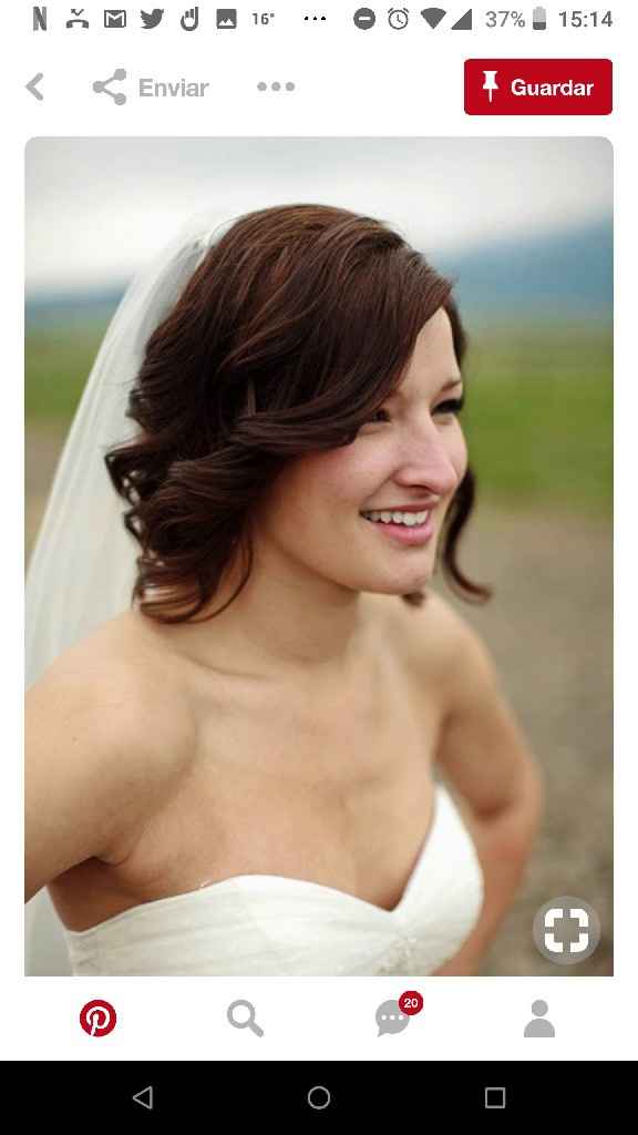  Peinados para novias con pelo corto - 32