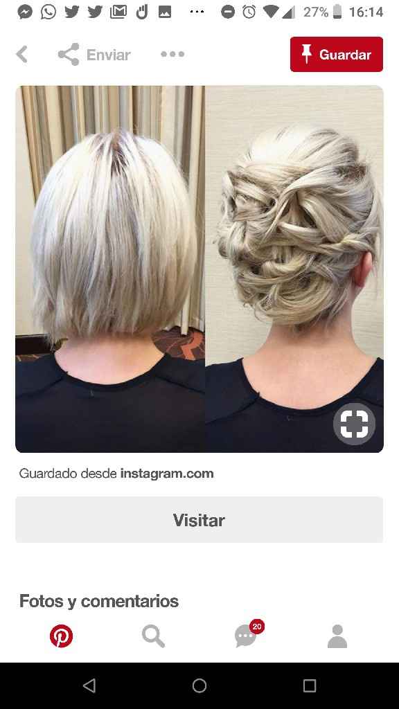  Peinados para novias con pelo corto - 47