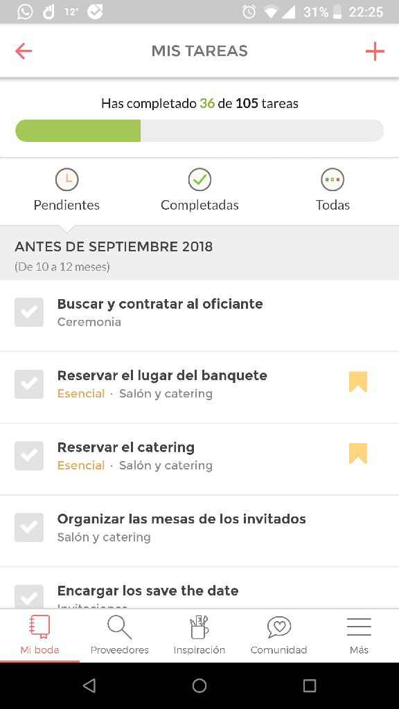 ¿Cuántas tareas llevas completadas? ✅ - 1