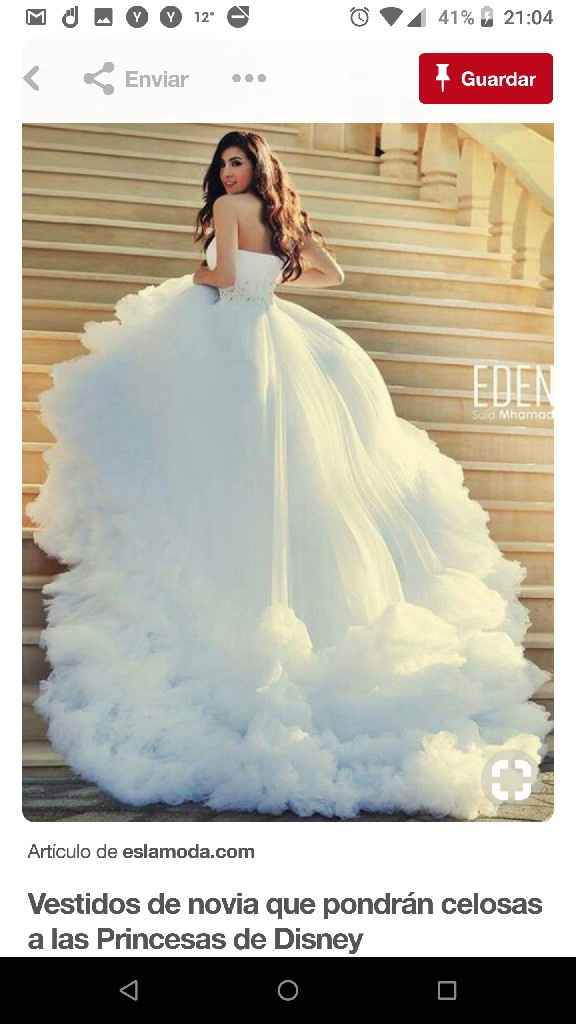 Vestido princesa... ¿👍 o 👎? - 1