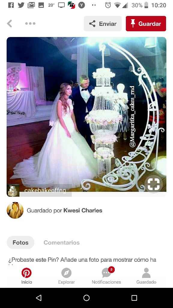 Hanging & Chandelier Wedding Cakes - 17