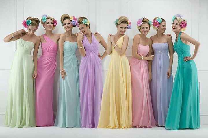 Ideas para vestidos de dama de honor - 2