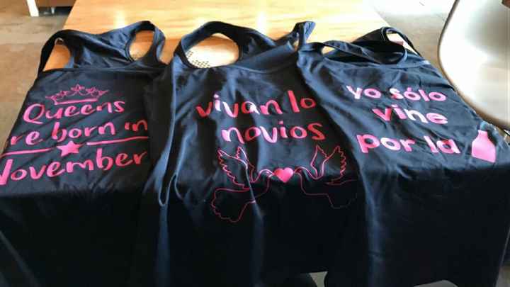 Playeras para mí despedida - 1