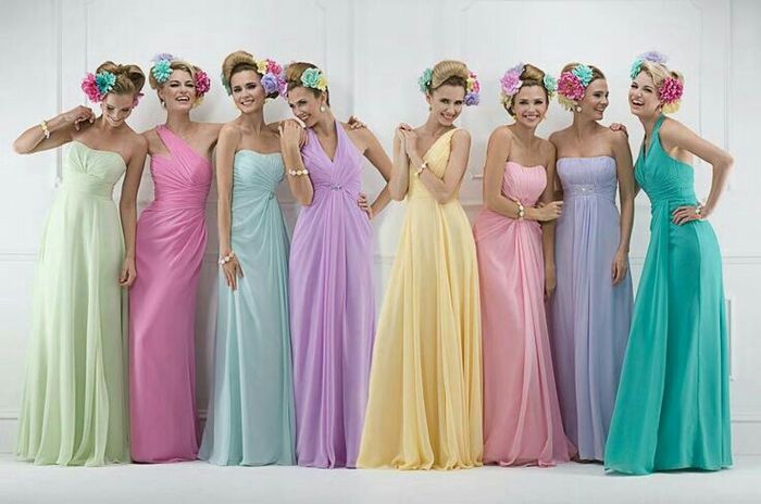 Ideas para vestidos de dama de honor - 2