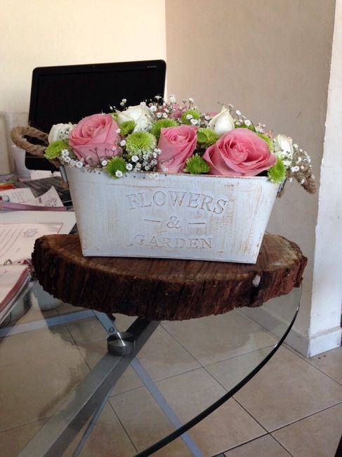 Arreglos de mesa boda 
