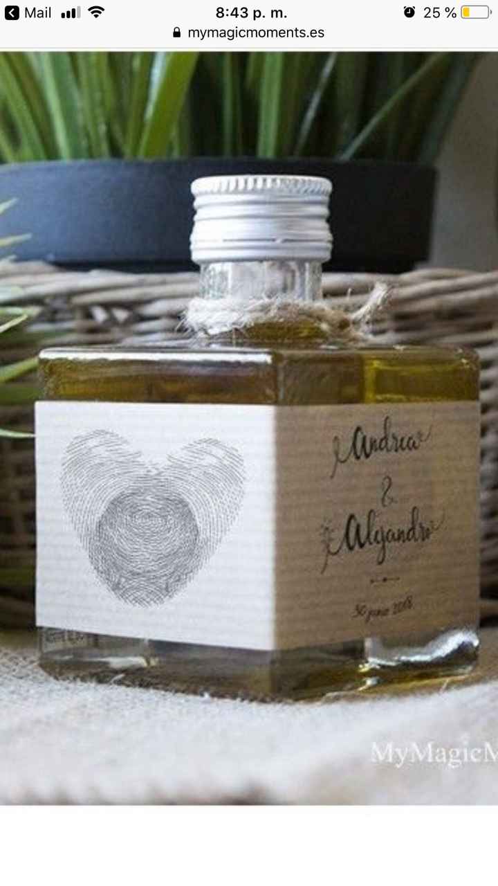 Botellitas mini de Aceite de oliva - 1