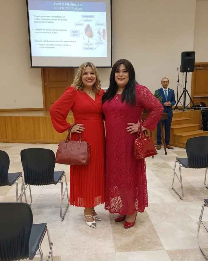 Antes del Evento con amiga - 1