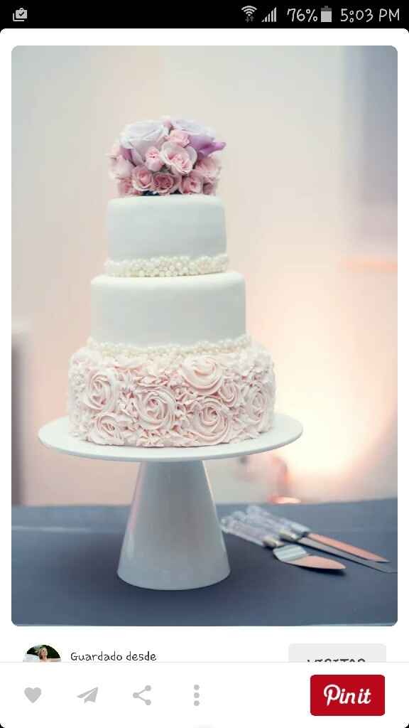 Pastel elegido - 1
