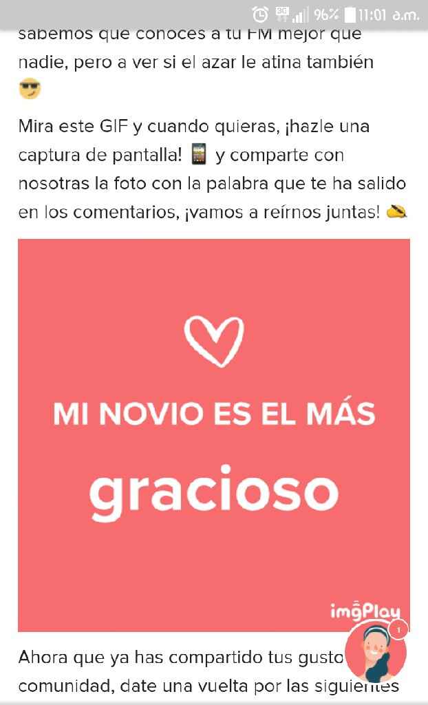 Mi novio es el más... - 1