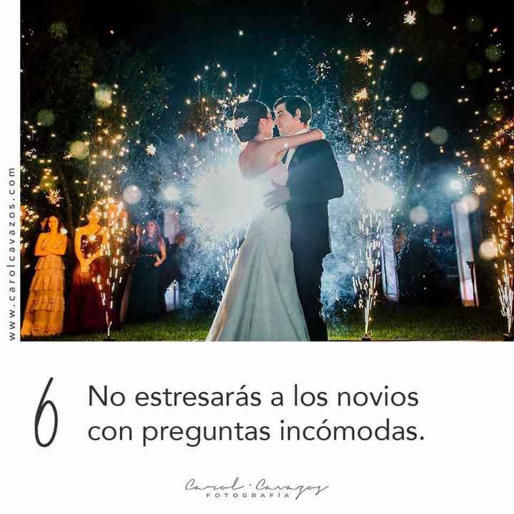 El decálogo de los invitados a la boda - 6