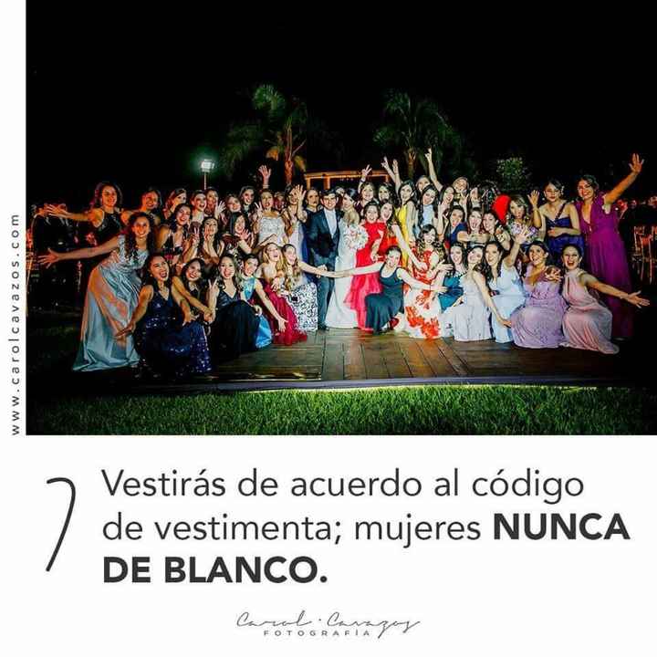 El decálogo de los invitados a la boda - 7