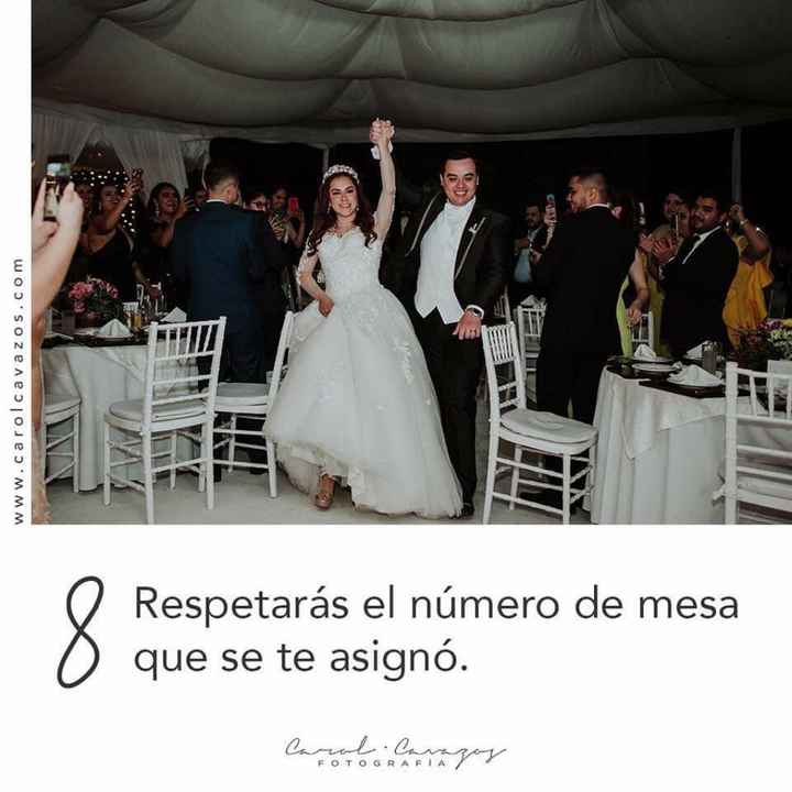 El decálogo de los invitados a la boda - 8
