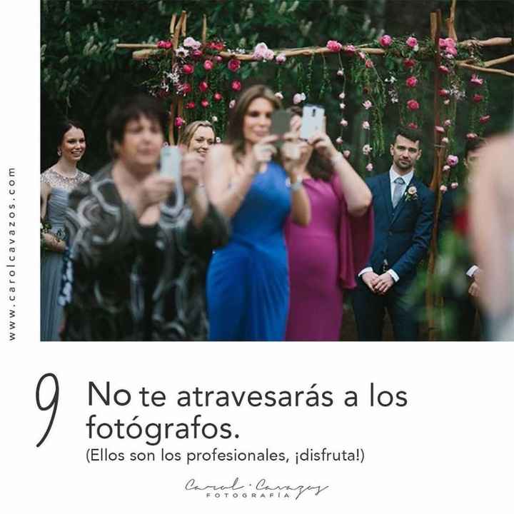El decálogo de los invitados a la boda - 9