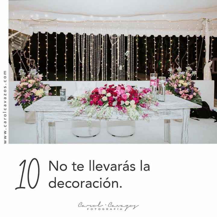 El decálogo de los invitados a la boda - 10