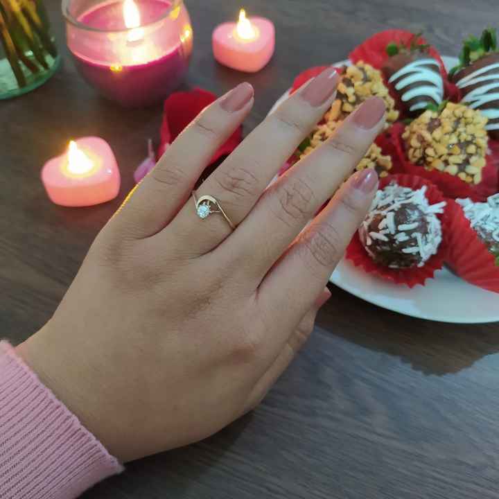 Anillo de compromiso - 1