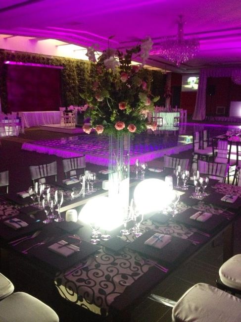 Mesa chocolate con camino fiusha o con grecas? - 2