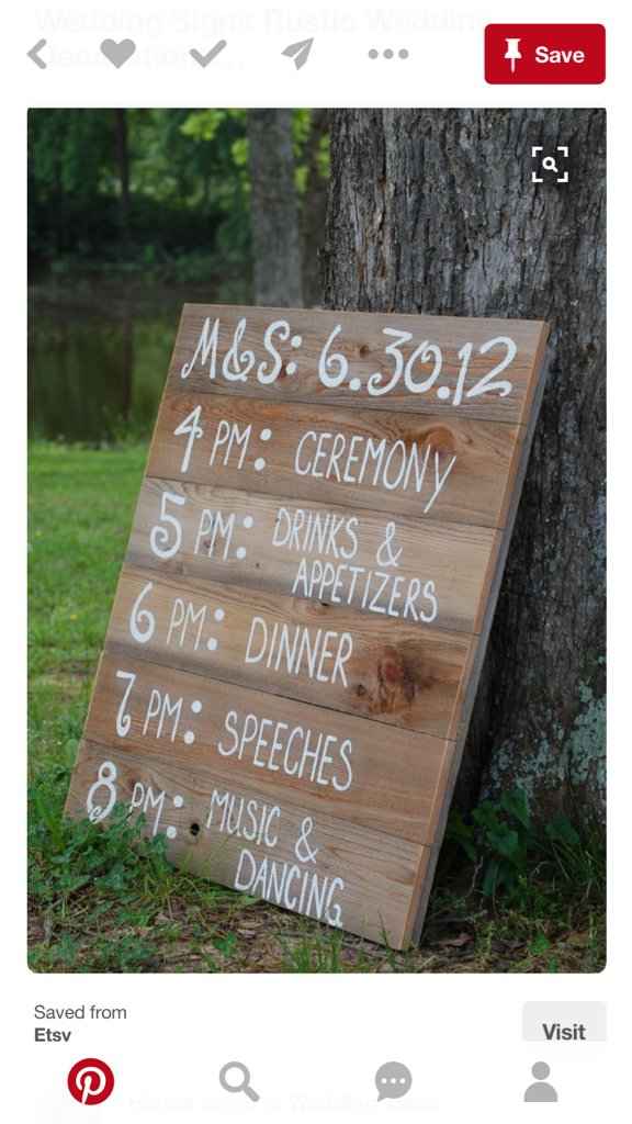 Necesito un cronograma de boda - 1