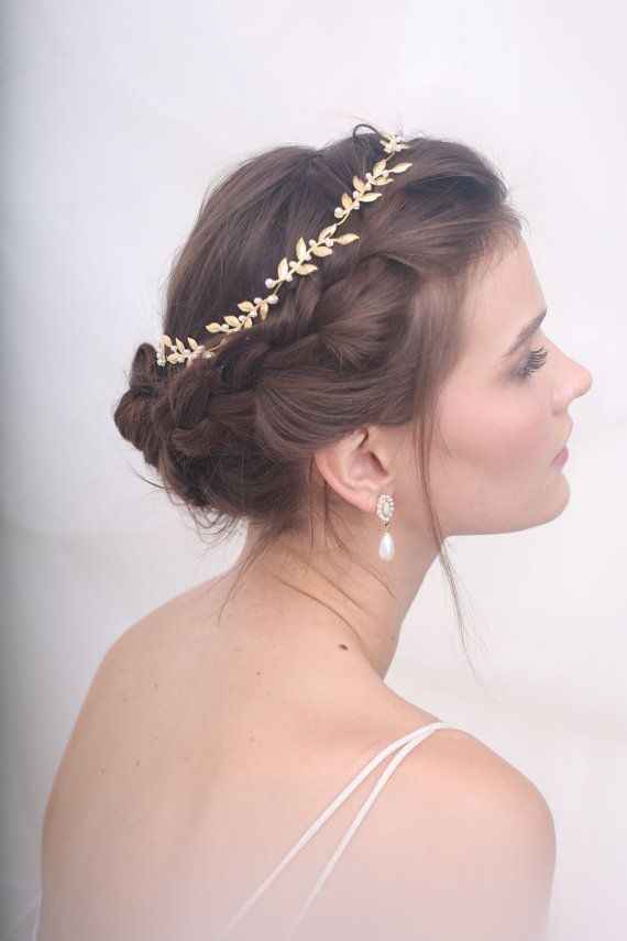 Tiaras en oro rosa - 1