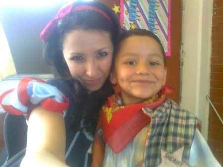 Mi alumno y yo!!!!!
