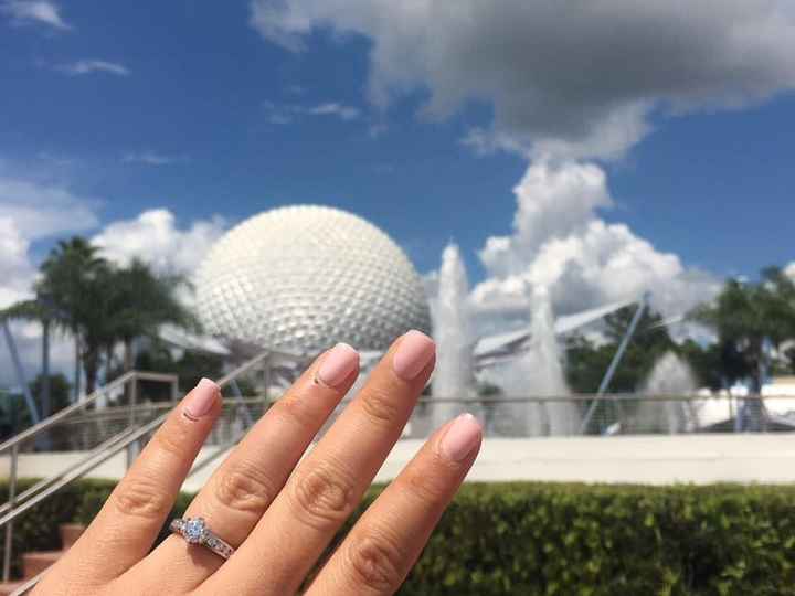 Mi anillo de compromiso!