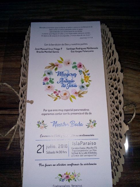 Mis invitaciones ...macadamia - 2