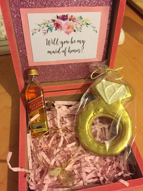 bridesmaid box / cajas dama de Honor! - 3