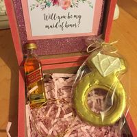 bridesmaid box / cajas dama de Honor! - 3