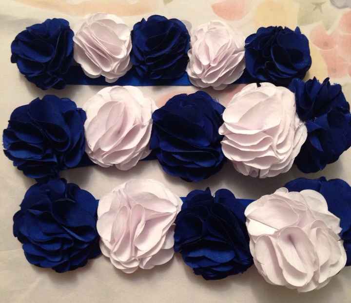 Headbands para las niñas del cortejo - 1