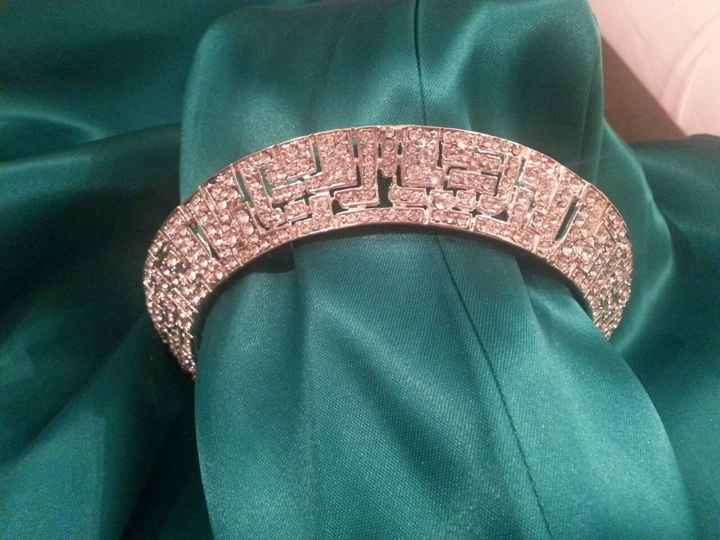 tiara, boda, tocado
