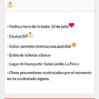 Soy sharon y esta es mi cartilla de boda - 1