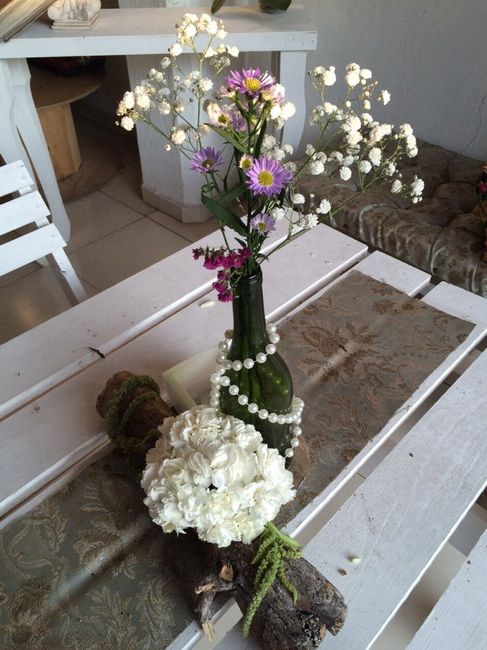 Centros de mesa eco vintage - 2