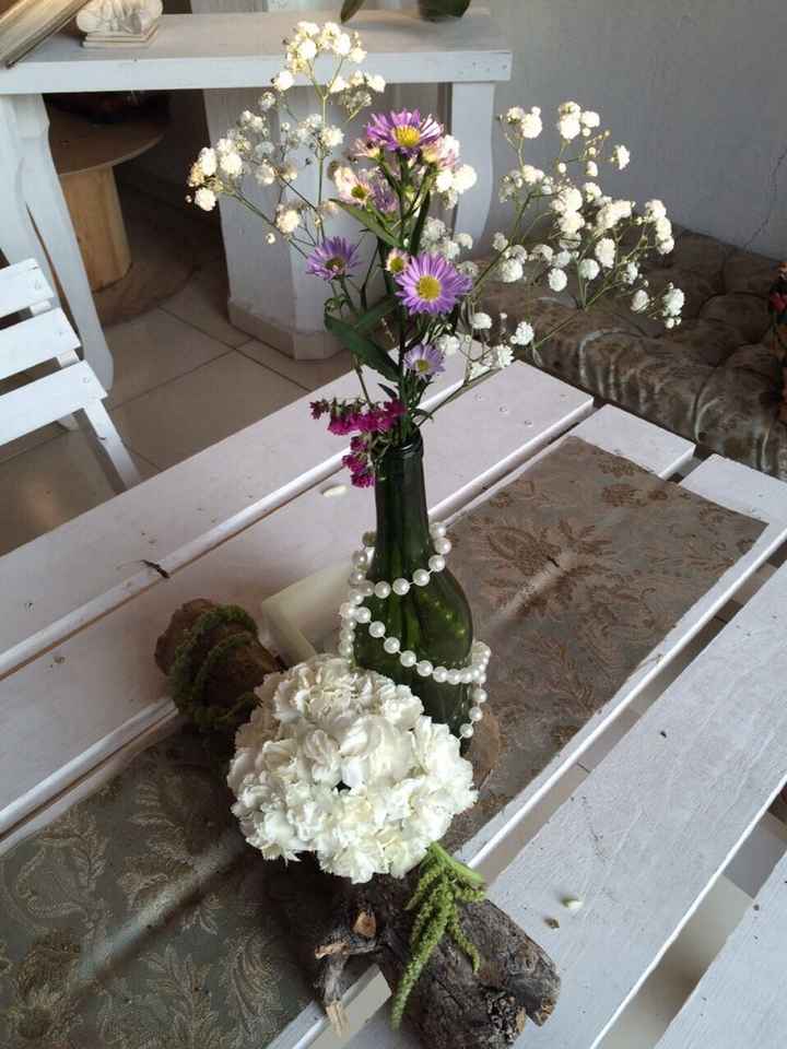 Centros de mesa eco vintage - 2