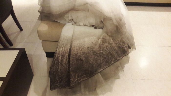  Así  quedó  mi vestido - 1