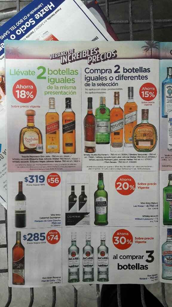 Alcohol en oferta en sam's club - 2