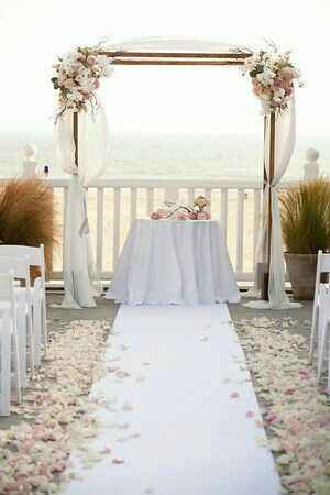 Decoración de altares con cortinas - 1