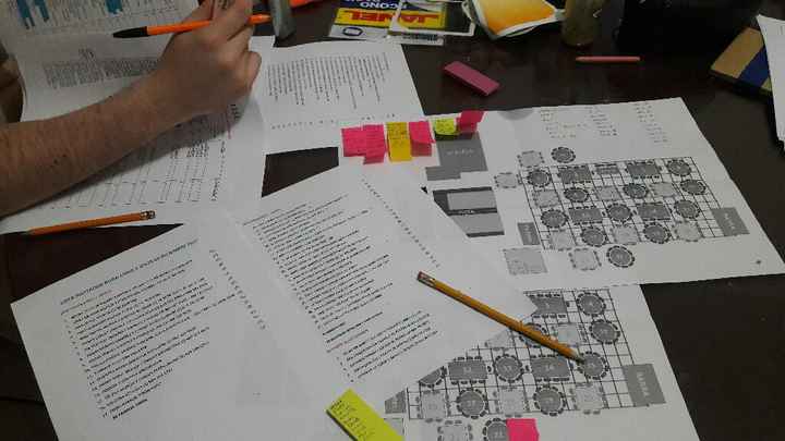  Comenzó el sufrimiento de la asignación de mesas - 1